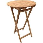 Florence Inklapbare Bartafel Teak dia. 70x105 cm