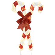 Beliani OLASVIK - LED-decoratie-Rood-IJzer