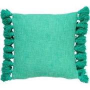 Dutch Decor RUBY - Sierkussen 45x45 cm - 100% katoen - met flosjes - B...