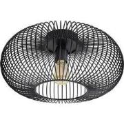 Urban Interiors Meya Plafondlamp Small – Metaal – Zwart – Ø35