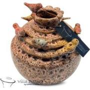 Villa Pottery  Roze vogel vaas Grenada  - D17xH17