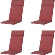 Madison -  Tuinstoelkussen Hoge Rug Manchester red - Ca. 120x50 cm - S...