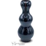 Villa Pottery  Blauw Zwarte vaas Marrakech - H45