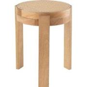 J-Line - Kruk Pune Mangohout Naturel - 35x35x44cm