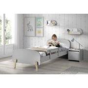 LUCEVI - Kiddy bed + Nachtkastje + Hangplankjes + Uitvalbeveiliging - ...