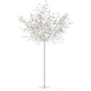 J-Line - Boom Blaadjes Gli+led Metaal Zilver Extra Large - 140x140x250...