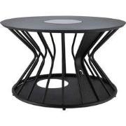 Cosilumia loungetafel met verlichting Ø70 x 41 cm - black