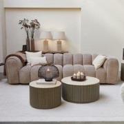 Vicenza Lounge Sofa 3,5S Taupe