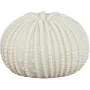 PTMD Lamp Graeme - 13x13x8 cm - Polyester - Wit