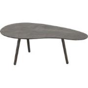 J-Line - Salontafel Druppel Aluminium/ijzer Zwart Small - 89x52.5x32cm