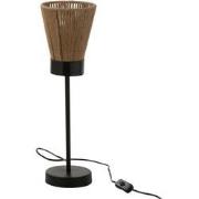 J-Line - Staanlamp Luna Jute Beige Small - 15x15x51cm