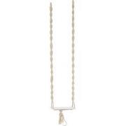 J-Line - Schommel Boho Katoen/hout Beige - 49.5x19.5x232cm