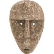 J-Line - Figuur Abstract Voor Muur Of Pin Alabasia Hout Grijs - 19x9x3...