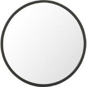 J-Line - Spiegel Rond Zwart Mat Small - 40x40x2.5cm
