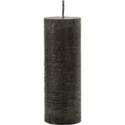 J-Line - Buitenkaars Pilaar Paraffine Zwart Extra Large-50uren - 28x10...
