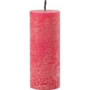 J-Line - Buitenkaars Pilaar Paraffine Roze Large-45uren - 25x10x10cm