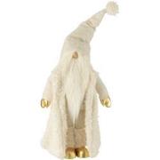 J-Line - Kabouter Lang Jas Textiel Creme/goud Large - 30x22x90cm