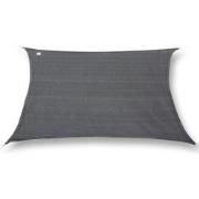 hanSe® Schaduwdoek Rechthoek Waterafstotend 3x4 m Zonnedoek Grijs