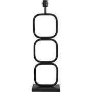 Light & Living - tafellamp - Lutika - zwart - metaal - losse armatuur ...
