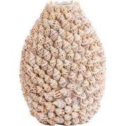 Light & Living - Vaas SHELL - Ø19x28.5cm - Bruin