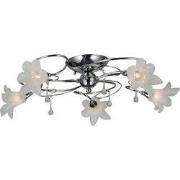 TABOR plafonnier chroom 5xG9 LED incl.