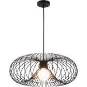 JULIA 1x E27 pendel Ã˜57cm zwart