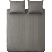 Ten Cate Katoensatijnen Dekbedovertrek - 200x200/220 - Taupe