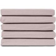 Ten Cate Katoensatijnen Hoeslaken - 90x220 - Roze