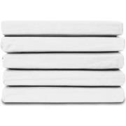 Ten Cate Katoensatijnen Hoeslaken - 90x220 - Wit