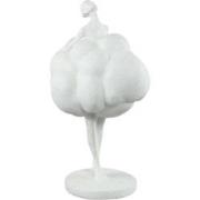 PTMD Deco Object Vecna - 27x22x43 cm - Kunsthars - Creme