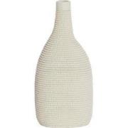 Light & Living - Vaas YOUNA - 16x12x33cm - Wit
