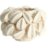 Light & Living - Vaas CARAMBOLA - 33.5x33x23cm - Wit