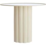 Light & Living - Bijzettafel ROSARIO - Ø91.5x75cm - Wit