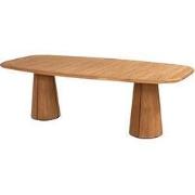 Taste Capri dining tafel teak barrel 240 x 110 cm
