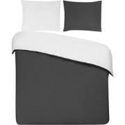 DoubleDry Dekbedovertrek 100% Percal Katoen - Eenpersoons 140x200/220 ...