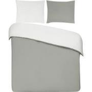 DoubleDry Dekbedovertrek 100% Percal Katoen - Eenpersoons 140x200/220 ...