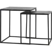 Bijzettafel Banos - Antiek Lood - 44.5x44.5x50.5cm