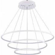 ANNU LED pend. 3 ringen 99W SMD LED 3000K dimbaar Ã¸800+600+400mm wit