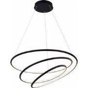 BOA LED Pendel 88W SMD 3000K dimbaar Ã¸730mm zwart