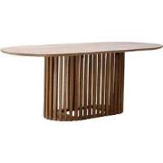 Eettafel Naturel Mangohout - 200x110x76cm - 4-6 Personen - Ferran