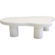 Salontafel Beige Beton Ciré - 120x88x30cm - Sam