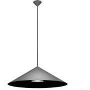 MIRAGO 1xE27 Pendel Ø750mm grijs / zwart