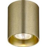 BABAR Plafondlicht geborsteld goud rond 1xGU10 excl (max