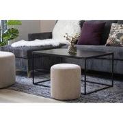 Vloerkleed 200x300cm - Zwart/Wit - Chenille Polyester - Kleed Havana