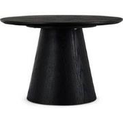 Salontafel Zwart Eikenhout  - 60x60x40cm - 12kg - Tango