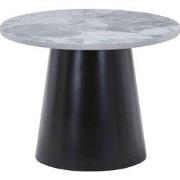 Salontafel Grijs/Zwart - Rond - 60x60x45cm - Brito