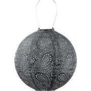 LUMIZ Solar tuinverlichting Paisley Rond - 30 cm - Donker Grijs