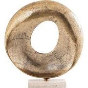 PTMD Deco Object Daweson - 38x10x41 cm - Aluminium - Messing