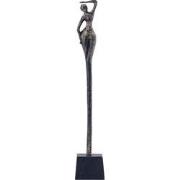 PTMD Deco Object Ciwan - 10x10x63 cm - Messing - Messing