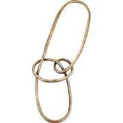 PTMD Deco Object Wun - 38x11x90 cm - Aluminium - Messing